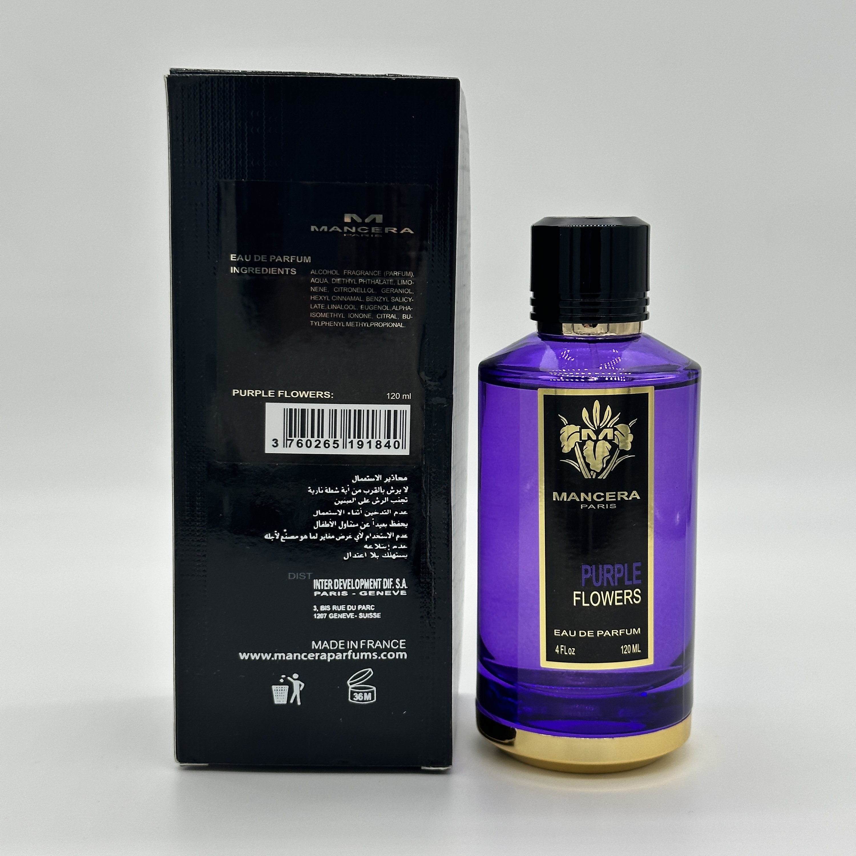 Mancera Purple Flowers Eau De Parfum Unisex 3ml 5ml 10ml DECANT