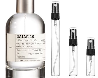 Le Labo Gaiac 10 Eau de Parfum Unisexe 3 ml-5 ml-10 ml DECANT - échantillon dans un atomiseur de VERRE - Expédition rapide depuis les États-Unis