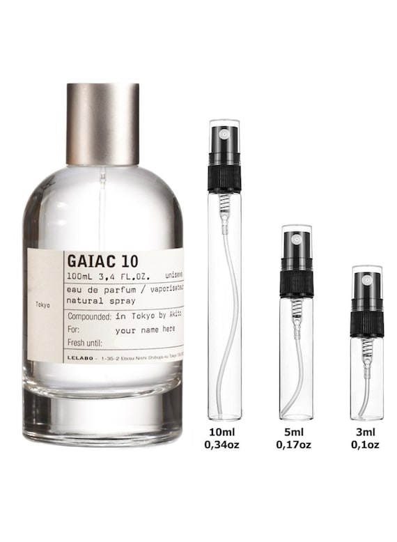 Le Labo Gaiac 10 Eau De Parfum Unisex 3ml-5ml-10ml DECANT Sample