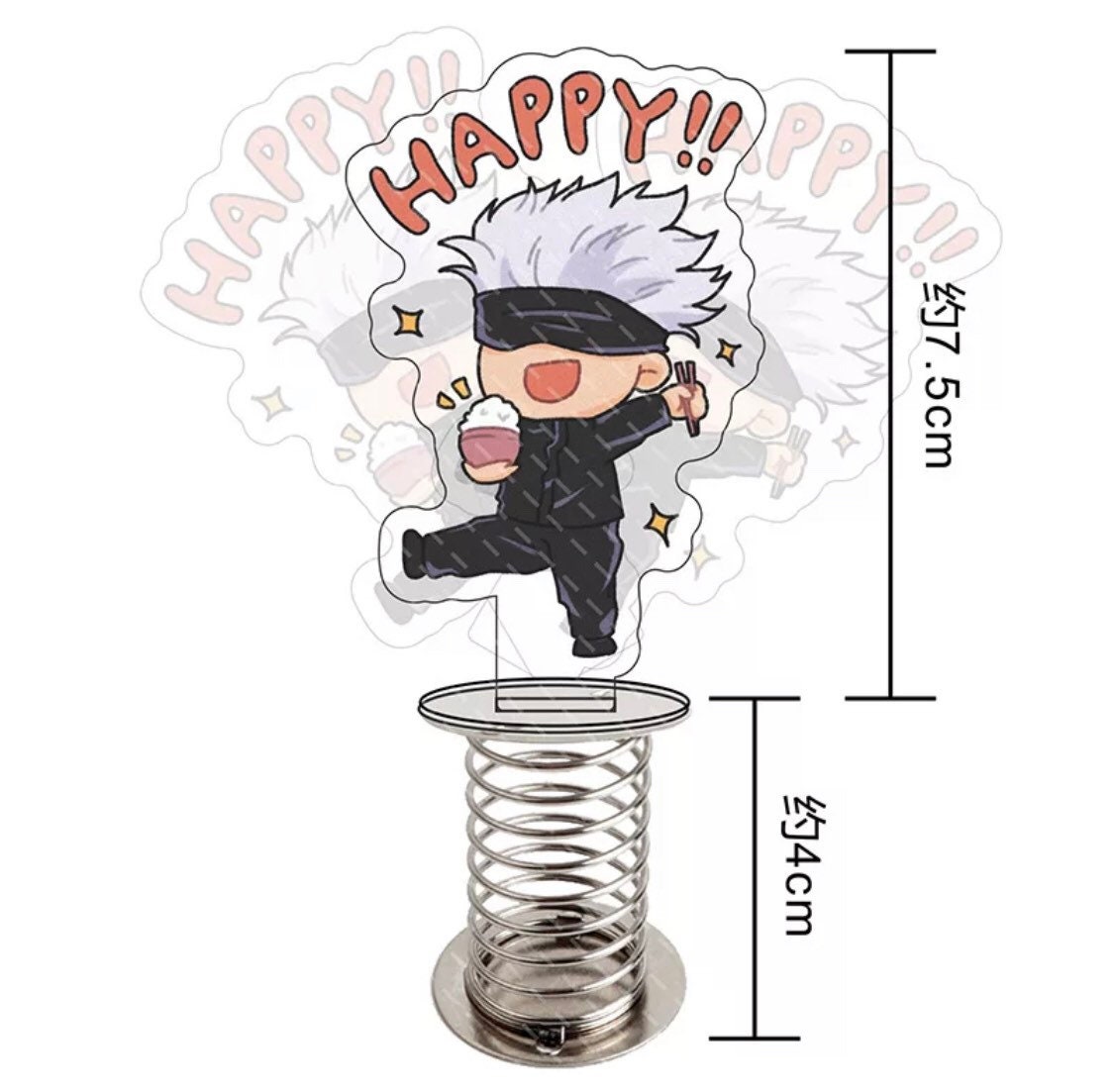 Jujutsu Kaisen Kid Satoru Gojo Spring Toy | Etsy