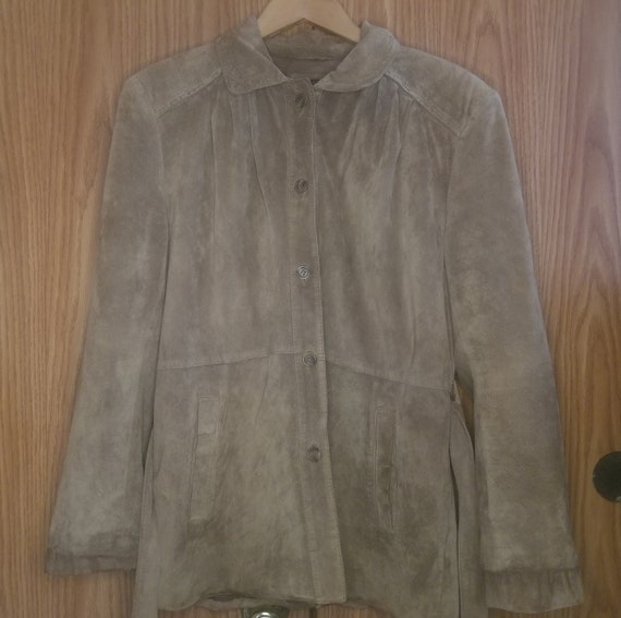 Orvis Vintage 1990's Women's Leather Jacket Medium