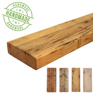 Wall shelf rustic scaffolding plank vintage wall board floating