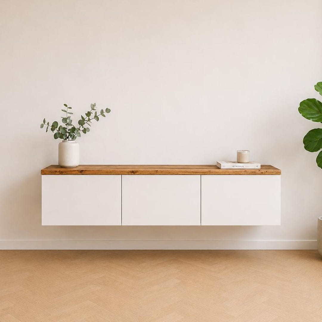 Rustic Top Panel for IKEA Besta, Malm, Kallax Etc. Sideboard