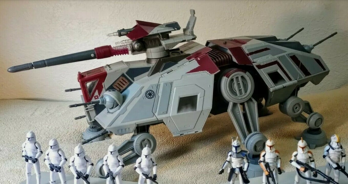 Star Wars Clone Wars AT-TE Main Missile - Custom 3D Printed Reproduction Part