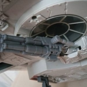 Star Wars Legacy Millennium Falcon Parts - Replacement Bottom Quad Cannon & Arm