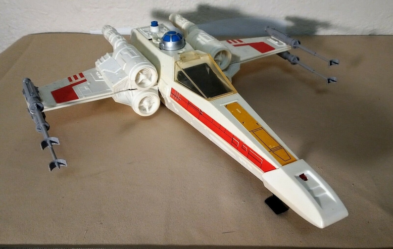 Star Wars Kenner 1978 X-Wing Parts Replacement Wing Cannons set of 4 3D Printed image 3