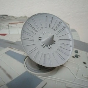Star Wars 2008 Legacy Millennium Falcon Parts - Replacement Radar Dish
