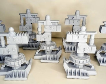 Star Wars Legacy Millennium Falcon Parts - Replacement Landing Gear Set (7) 3D Printed