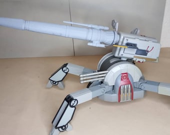 Star Wars Clone Wars Hasbro AV 7 Mobile Cannon Parts Replacement Main Cannon Barrel 3D Printed Etsy UK