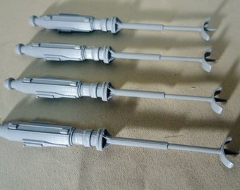 Star Wars Kenner 1978 X-Wing Parts - Replacement Wing Cannons (set of 4) 3D Printed