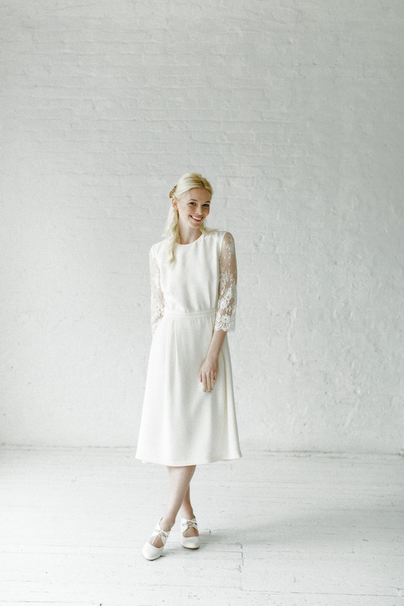 white christmas dresses Loulou de Saison Blue Cotton Casual Dress - IT36