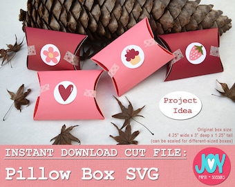 Heart Valentine's Day Box SVG: Gift Box Cutting File (Digital Download)