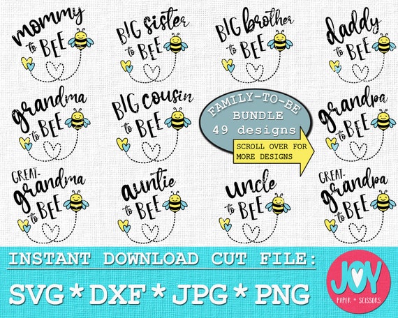 Mommy to Bee svg - baby shower svg, maternity svg, mommy svg, new dad svg, mommy to be svg, new mom svg,  pregnancy reveal svg, newborn svg