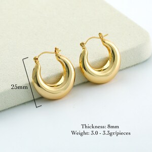 small gold hoops for women,  daily wear hoops
