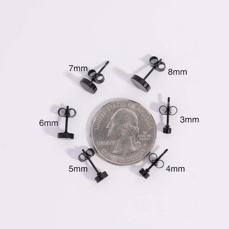 black earrings set of men, boy & women