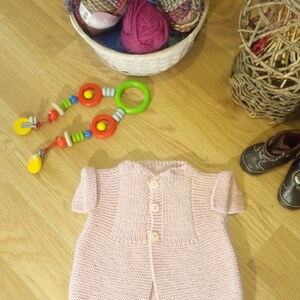 Baby Hand stricken Pullover / Baby-Geschenk