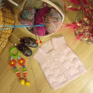 Baby Hand stricken Pullover / Baby-Geschenk