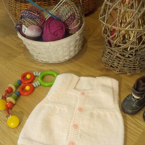 Baby Handgestrickter Pullover / BabyGeschenk