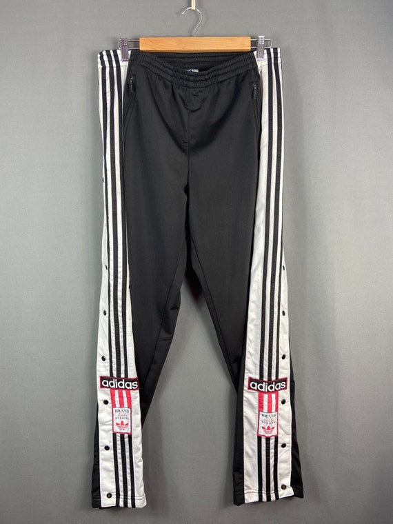 Vintage 90s Adidas adibreak tracksuit pants logo