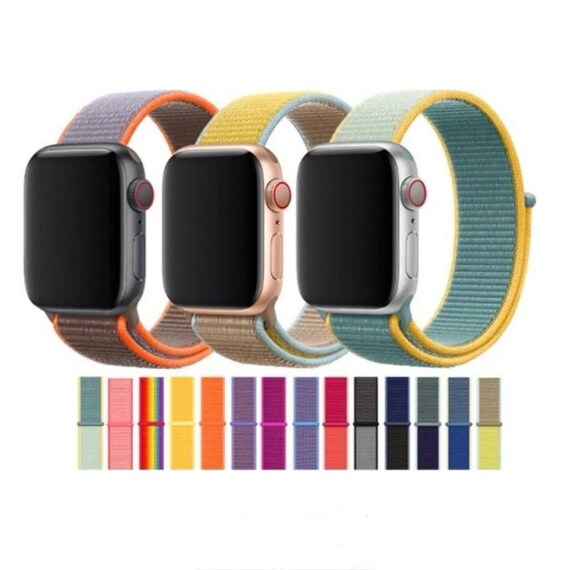 Woven Nylon Sport Loop Band for Apple Watch