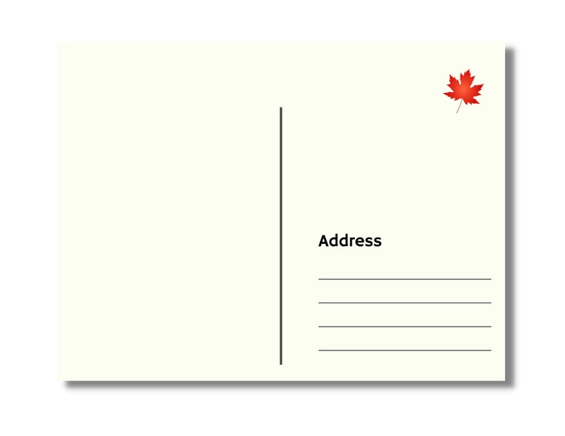 Canadian Postcard Set of 12 Canada Postcards travel Etsy Canada