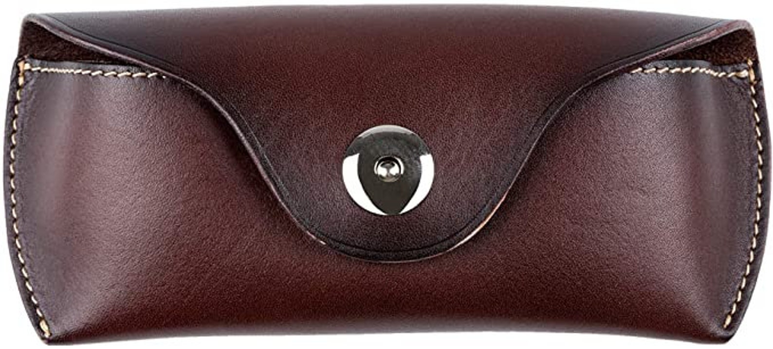 Unisex Semi Hard Genuine Leather Eyeglass Case With Belt Loop Etsy