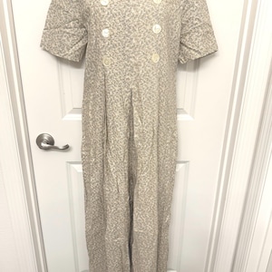 Vintage Floral Jumpsuit