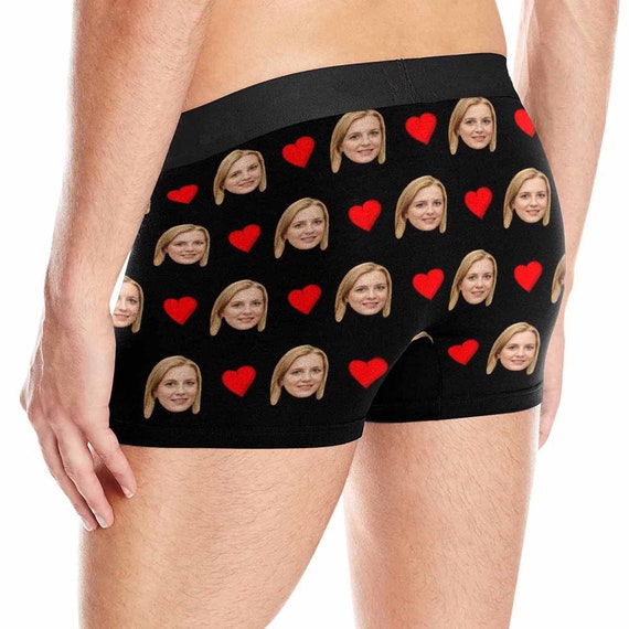 Custom Face Boxers Funny Personalized Boxer Briefs With Girlfriend Wife  Photo Soft Underwear Birthday Anniversary Gift for Husband Boyfriend -   Canada