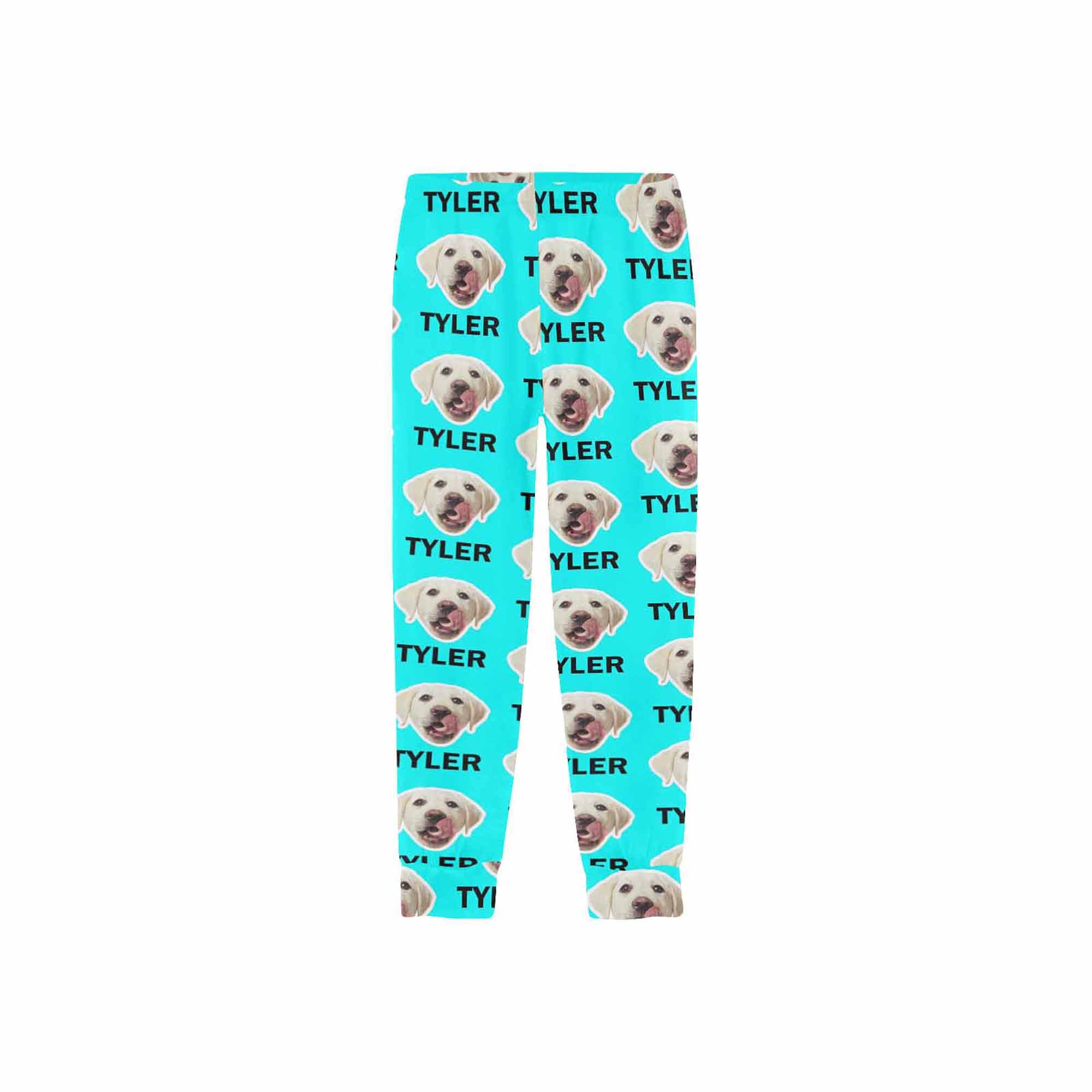 Custom Dog Photo & Name Pajama Pants Dog Face Pajama Pants Etsy Canada