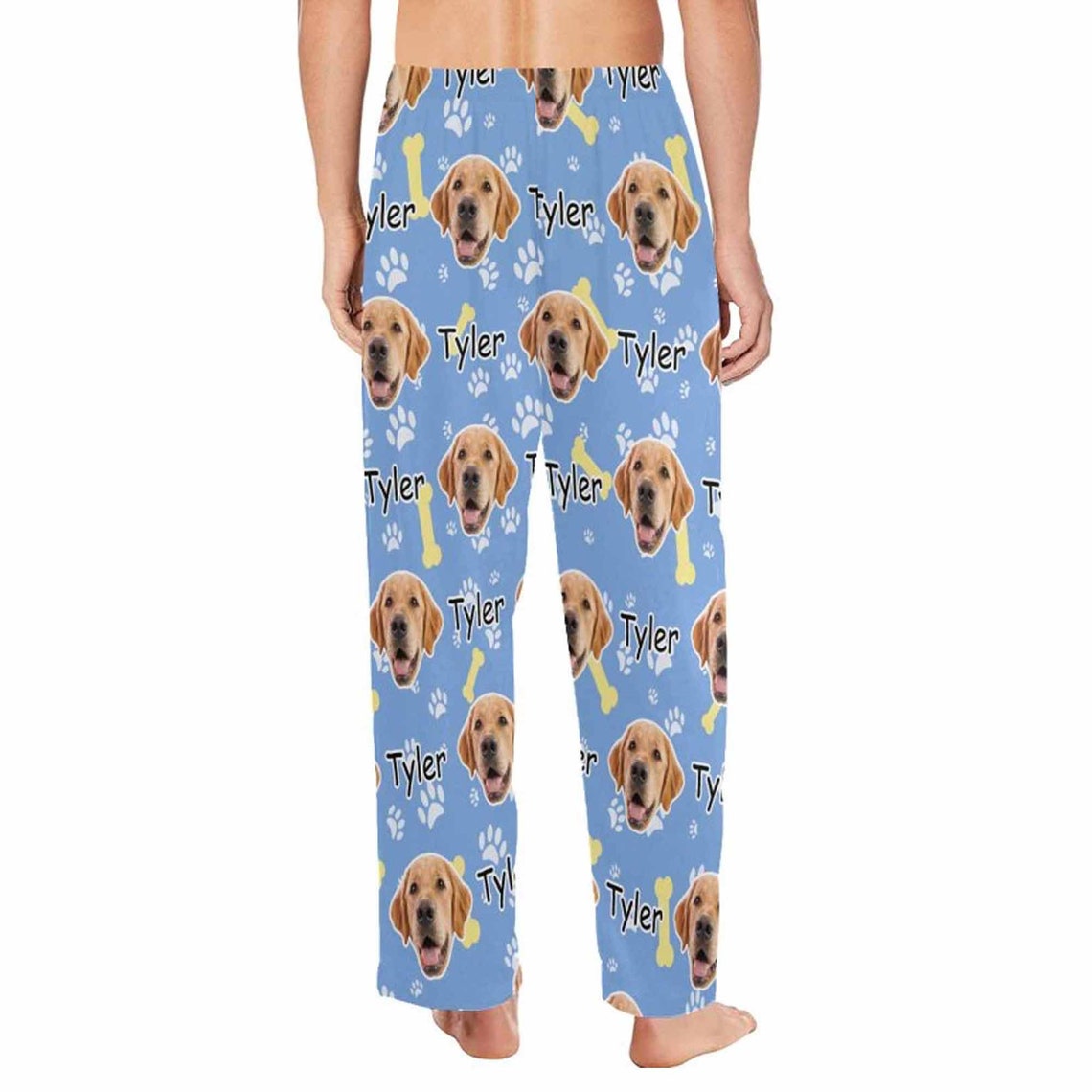 Colorful Skull Star Microphone Letters Print Pants Pajama Dog And Owner Matching Outfits main image 0