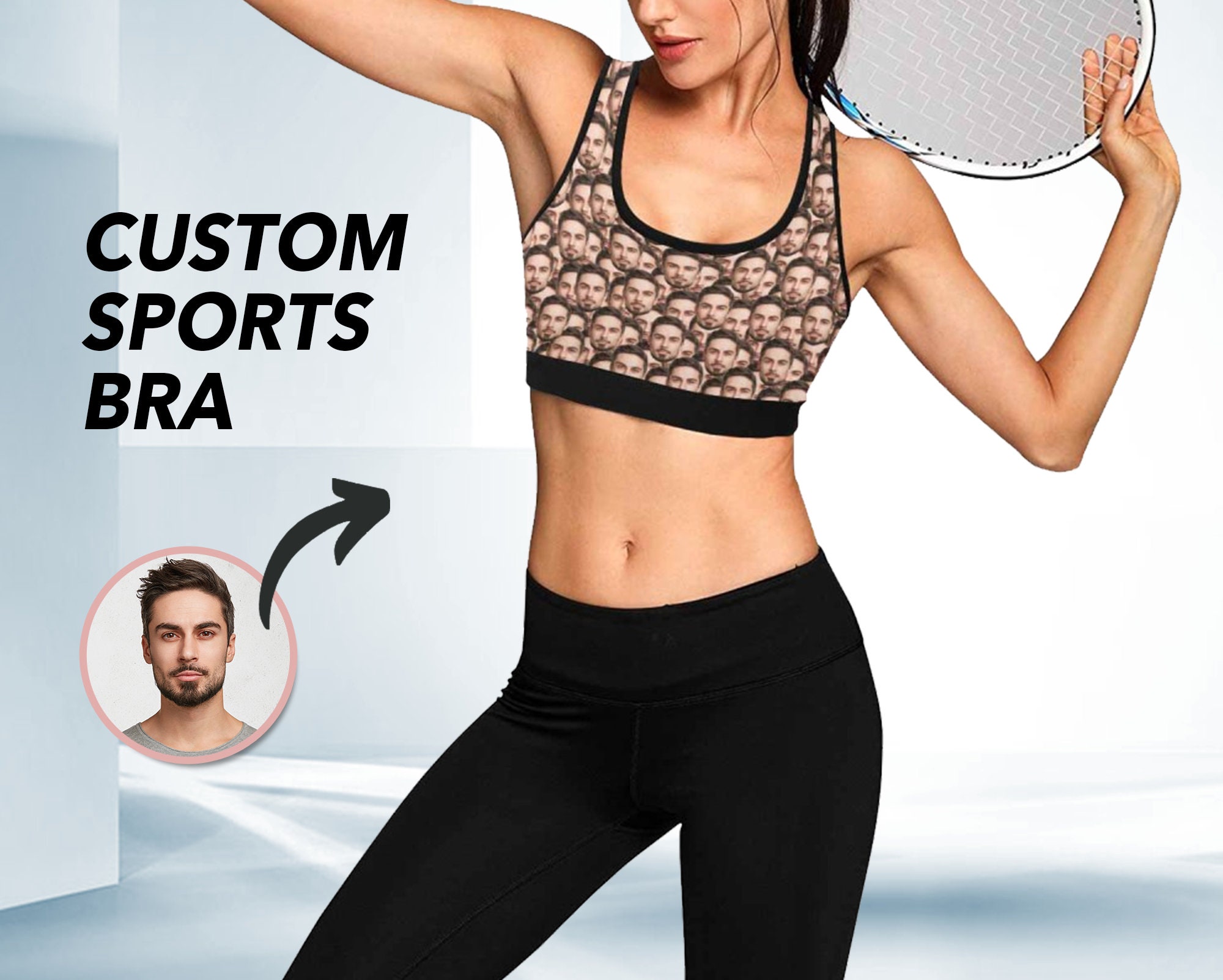 Padded Sports Bra, Custom Fit for Gymnasts & Athletes