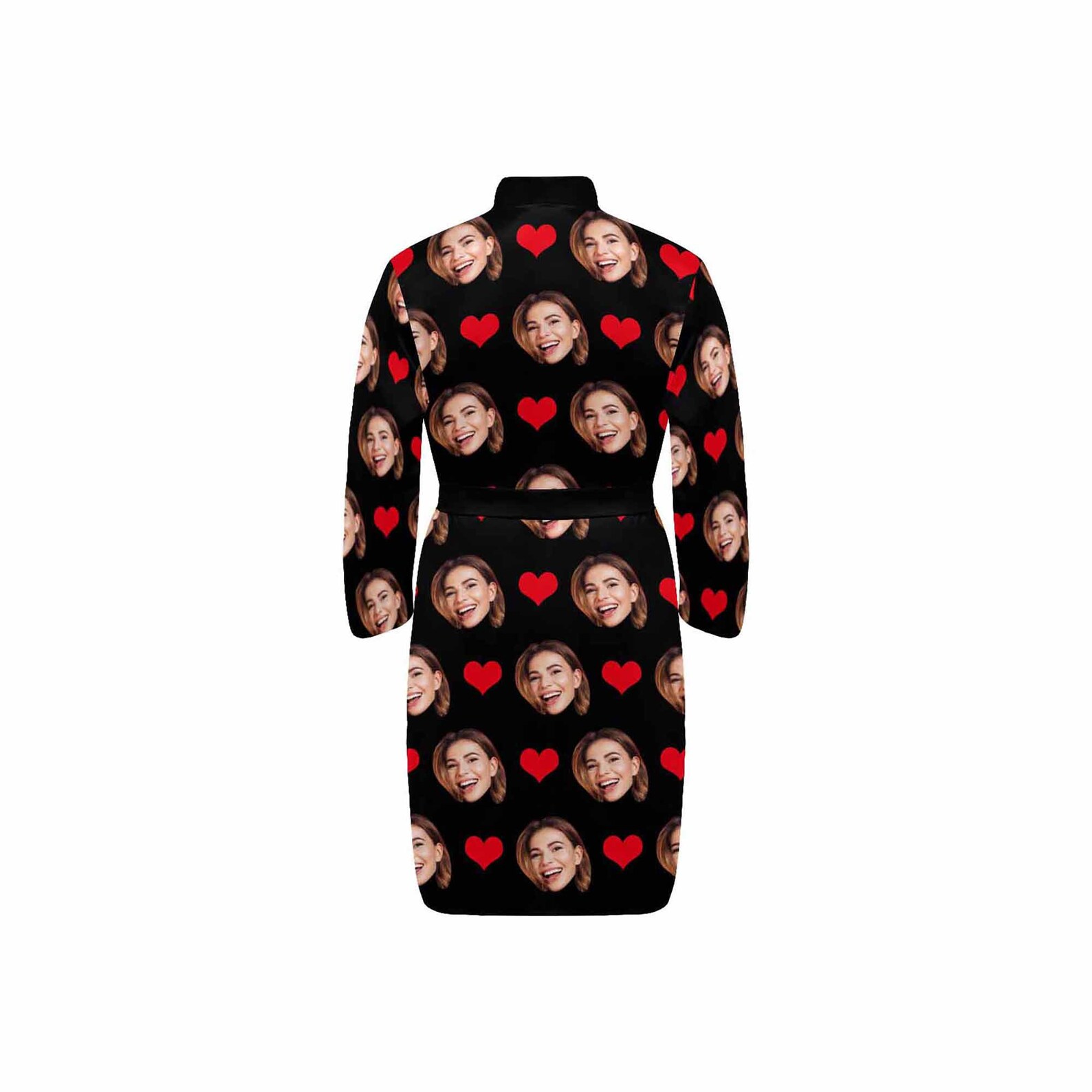 Custom Face Shawl Robe Funny Personalized Photo Kimono Robe Etsy