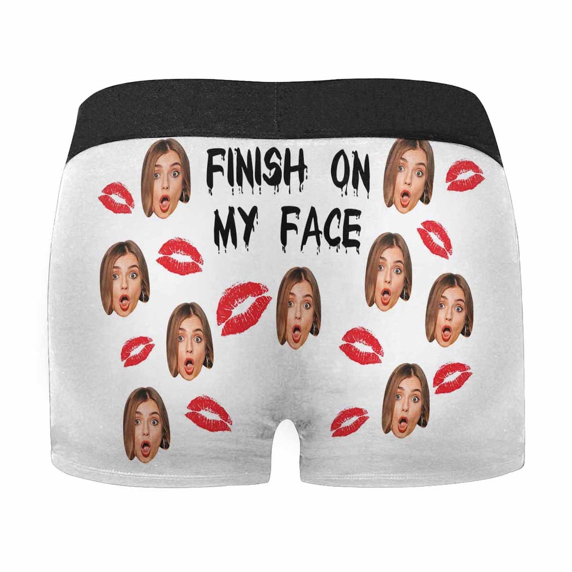 Custom Face Boxer Briefs Personalized Boxer Shorts Finish on Etsy