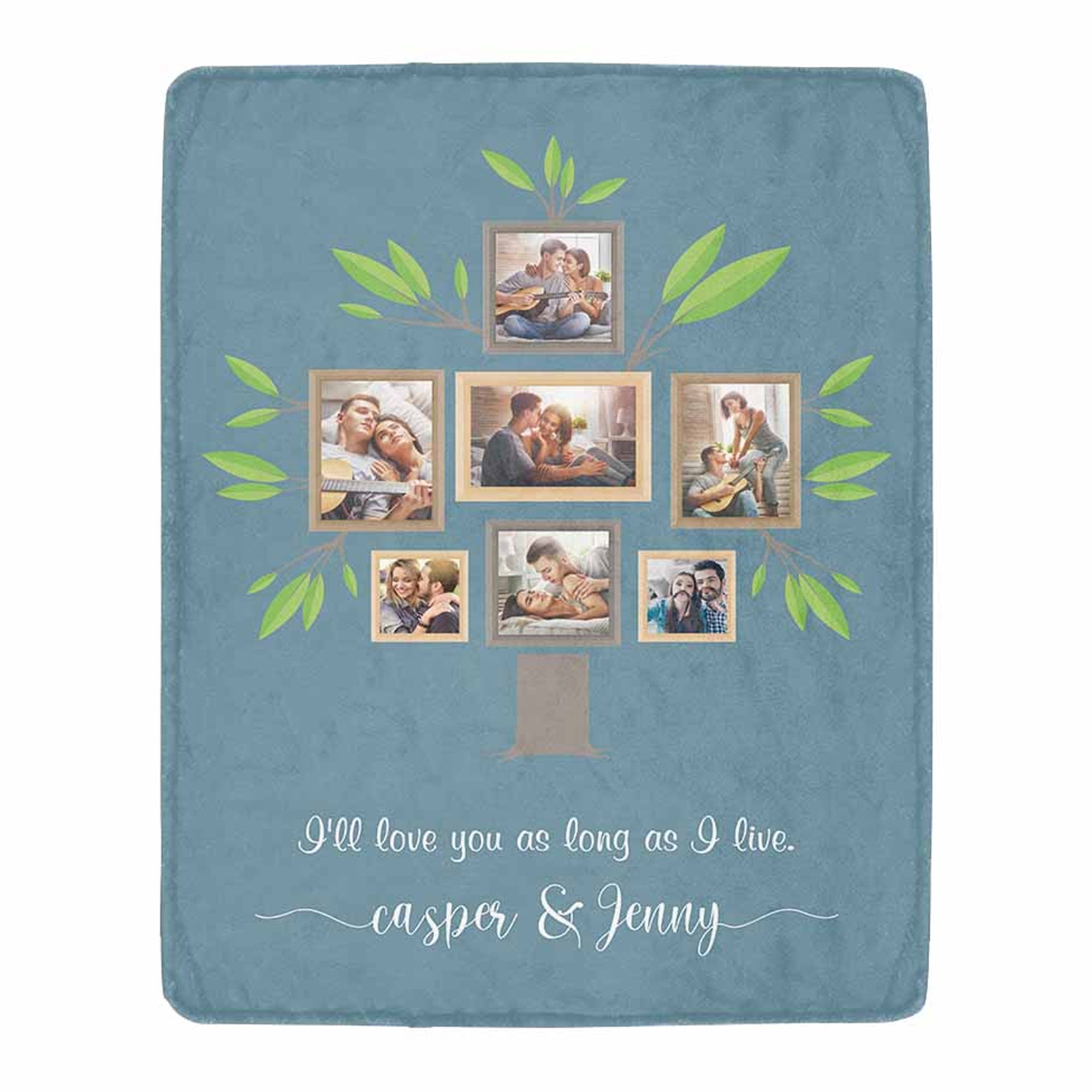 Custom Fleece Blanket with Text/Name/Photo Funny Personalized Etsy
