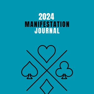 Master Manifestation 2024 Template und Journal Workbook - 60 Seiten, 369 Methode, Dankbarkeit, Journaling, Liebe & Geld Mindset.
