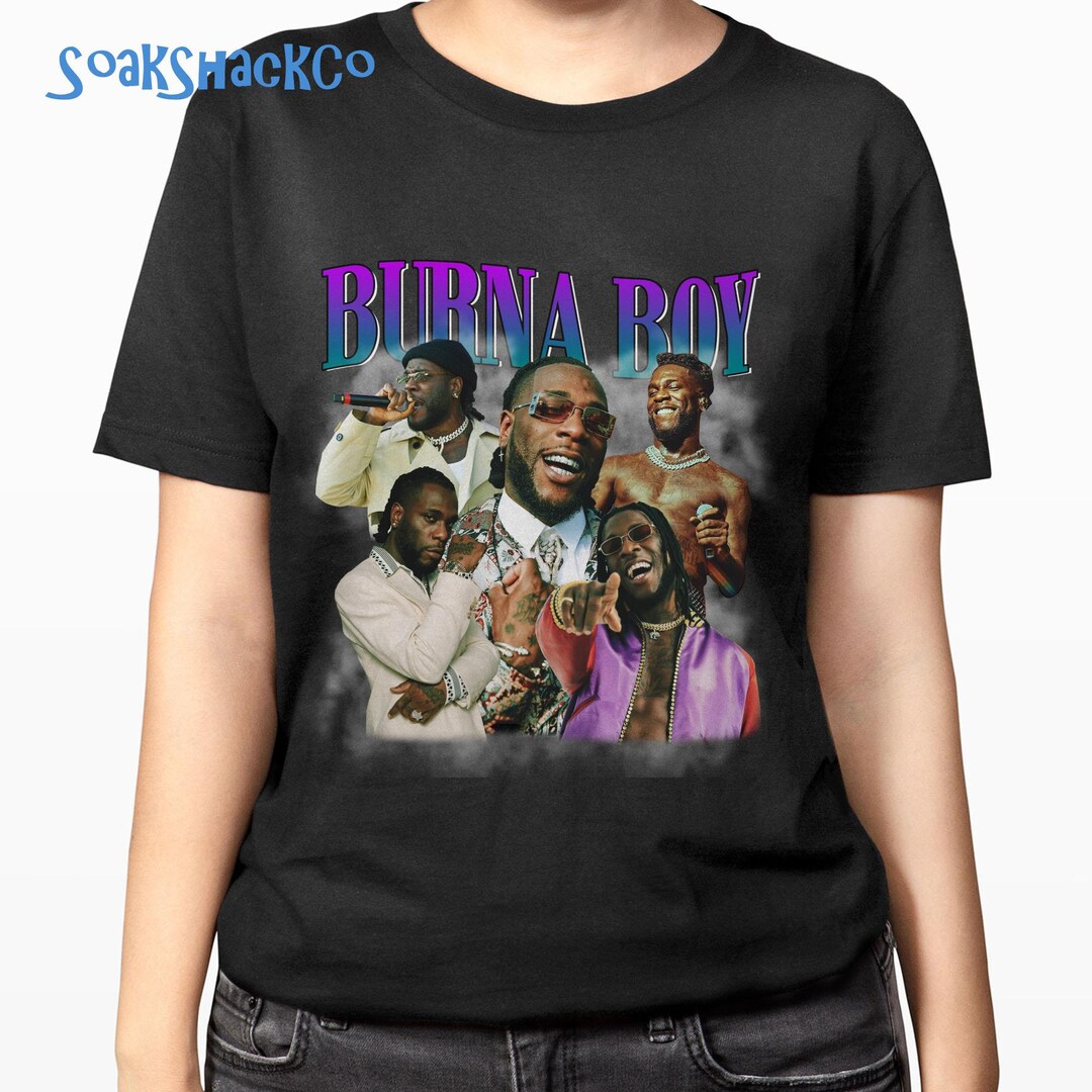 Burna Boy Tshirt Burna Boy Fan Tees 100 Cotton Tshirt Etsy