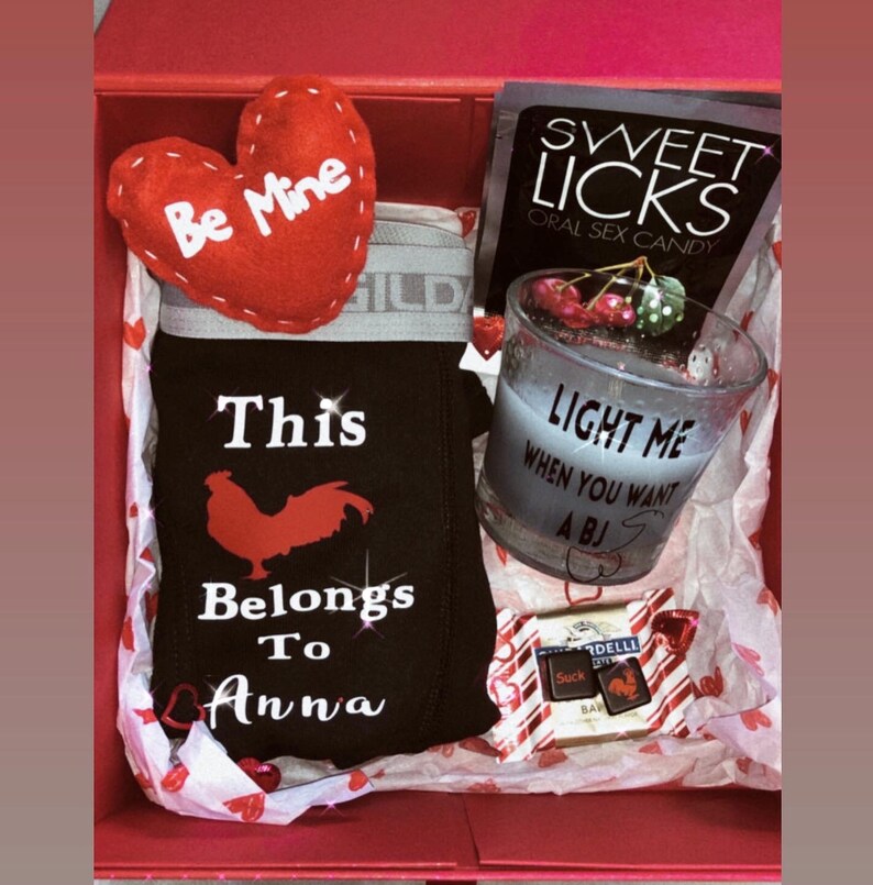 Naughty box / Valentine's Day / naughty gift/ gift for him