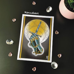 Artprint - Elden Ring - Dark Souls - Bloodborne - Demons Souls - A4