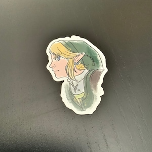 Twilight Princess Link - Holographic Sticker - Legend of Zelda LoZ