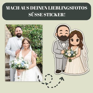 Personalisierte Sticker - Foto als Sticker • Sticker selber machen • Eigene Sticker erstellen • Laptop Sticker • personalisiertes Geschenk