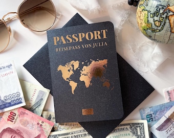 Personalized travel voucher - high-quality voucher including envelope with scratch-off panel and custom text • Travel voucher • Gift card