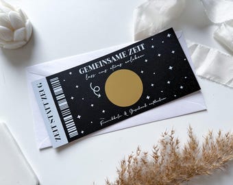 Time instead of things voucher - personalized voucher • scratch card • voucher to design yourself • voucher to give as a gift