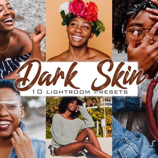 Presets for Dark Skin Etsy