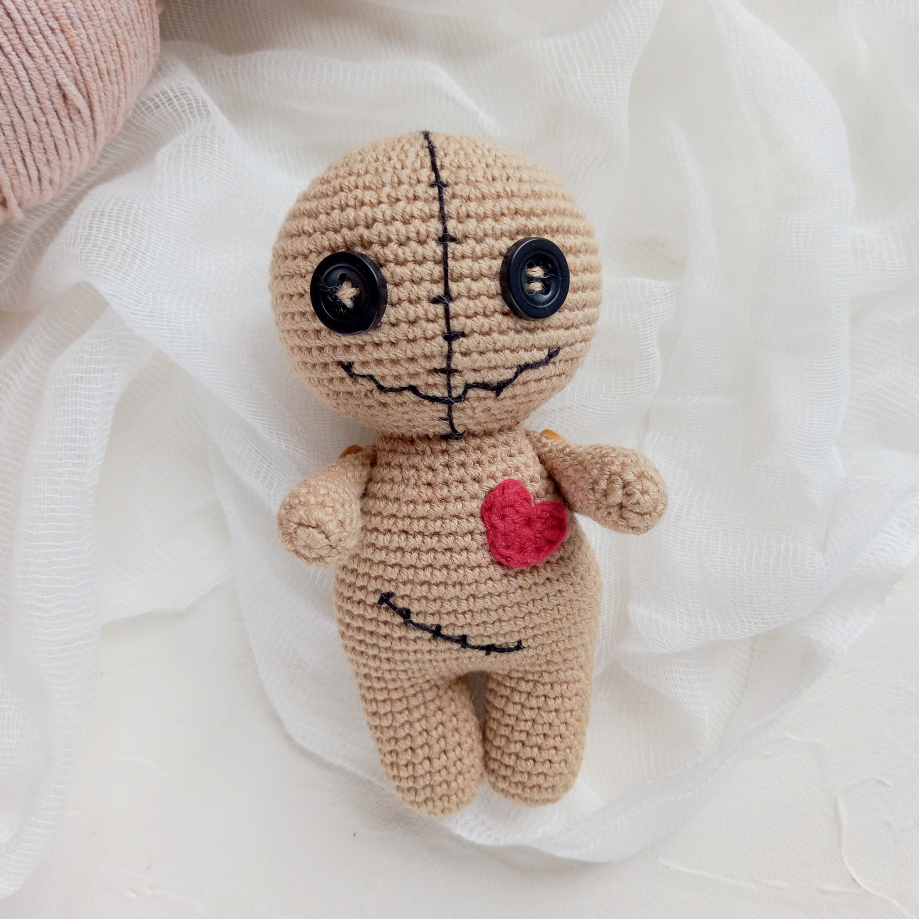 Amigurumi PATTERN Voodoo doll crochet pattern Halloween Etsy