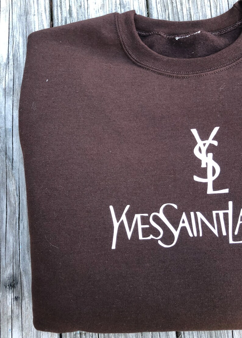 ysl inspired sweatshirt