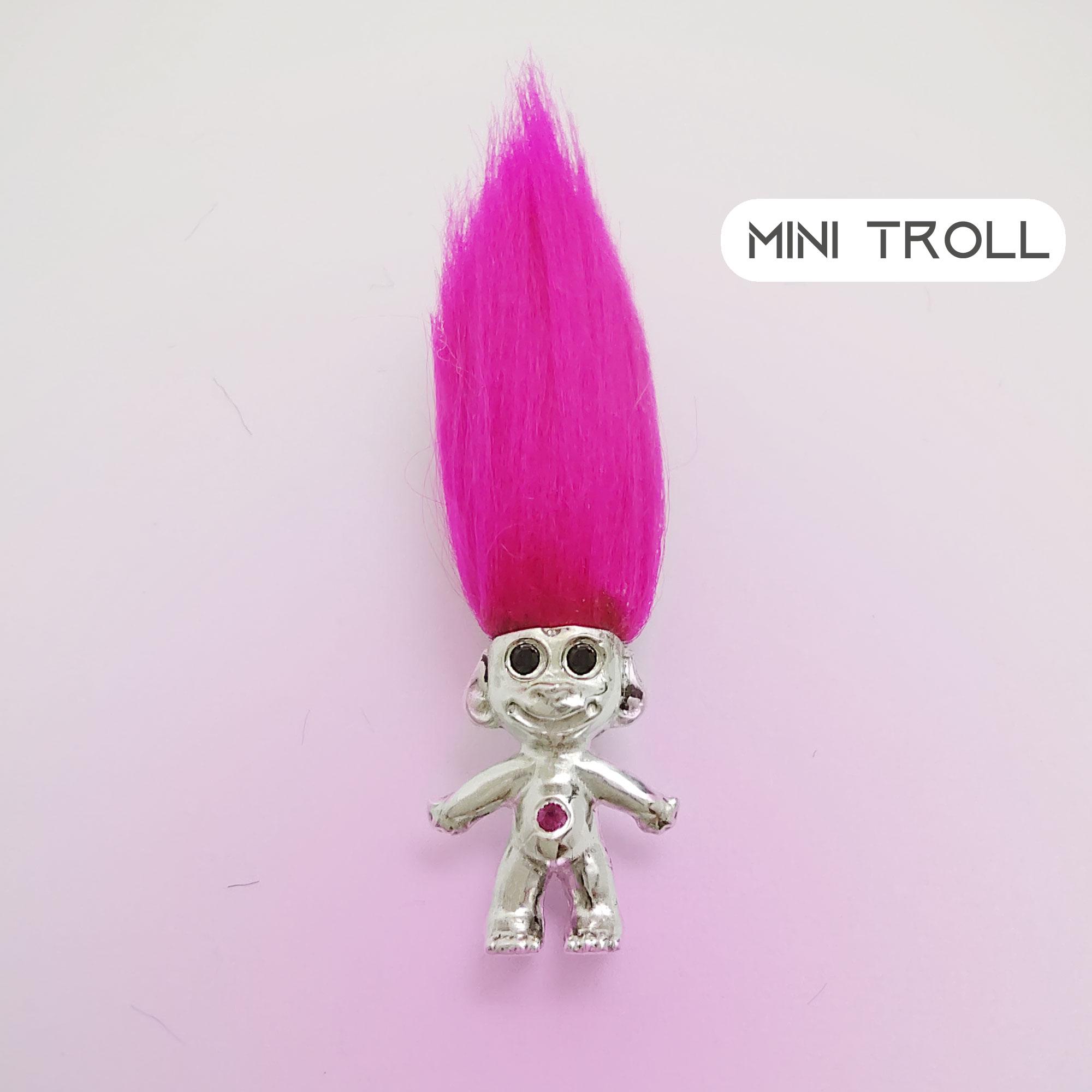 Peluca De Troll De Colores Por 8,50