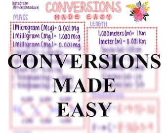 Conversions Made Easy