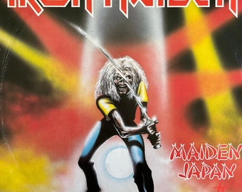 Iron Maiden, Maiden Japan/ Vinyl / Groove Vinyl / Gift - Etsy