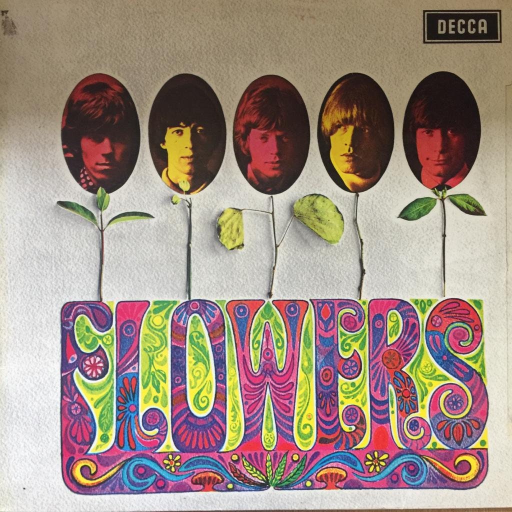 Rolling Stones, Bloemen/vinyl