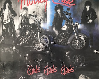 Motley Crue, Girls, Girls, Girls / Vinyl - Etsy
